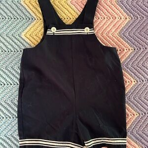 Navy Blue Kids Overalls